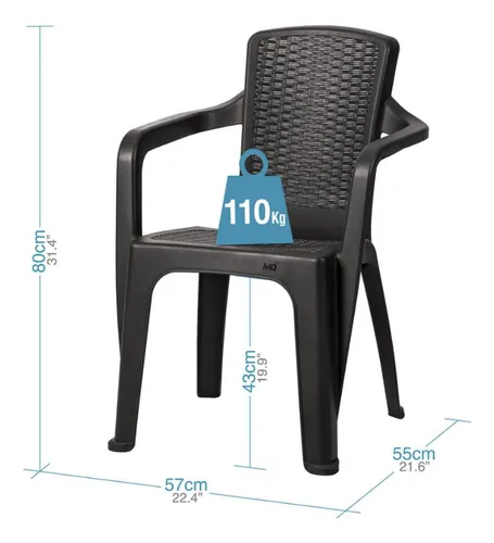 Silla New Infinity Con Brazo Wengue