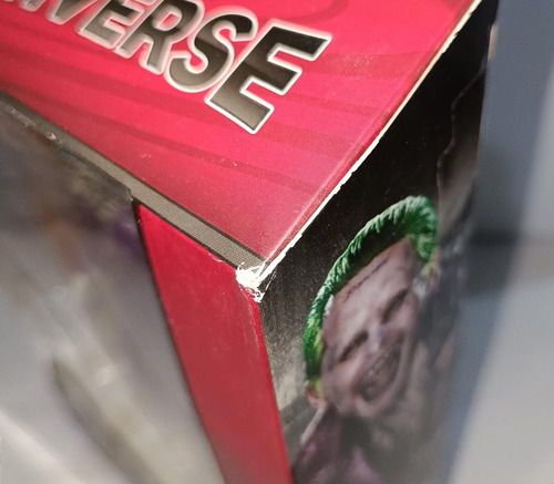Mattel Multiverse The Joker Gabardina Morada Baf Killer Croc (Usado)