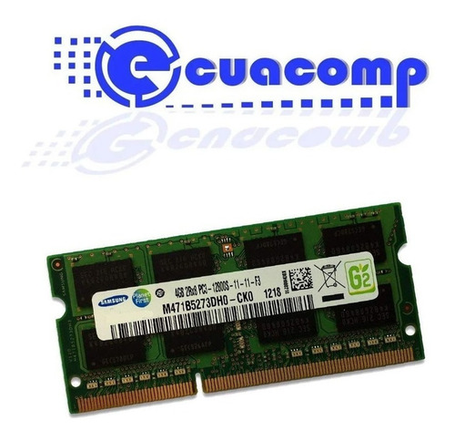 Memoria Ram Samsung Ddr3 4gb Pc3l-12800 1600mh Sodimm Laptop