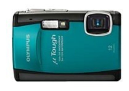  Olympus Tough-6010 compacta color  azul turquesa