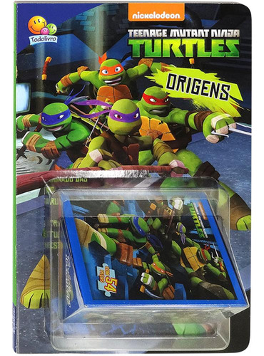Livro Teenage Mutant Ninja Turtles Editora Todolivro