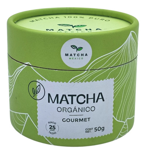 Matcha 50g Gourmet Orgánico 100% Puro Aporta Anitoxidantes Y Energía. Para Cocina Y Bebidas.