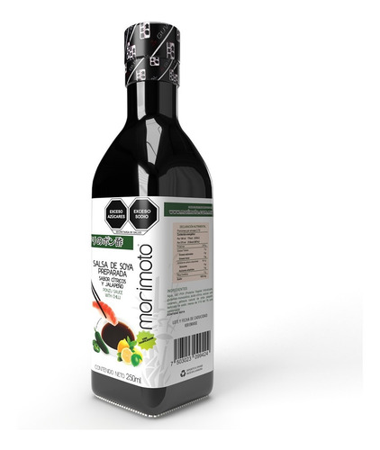 Imagen 3 de 6 de Salsa Soya Preparada Con Cítricos Y Jalapeño (ponzu) 250ml
