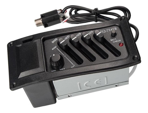 Wpd Eq-7545r 4 Band Eq Piezo Pickup Para Guitarra Acústica