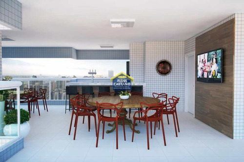Imagem 22 de 28 de 1 Dorm, Aviação, 50 Metros Da Praia, R$ 245 Mil - Vmgt30604