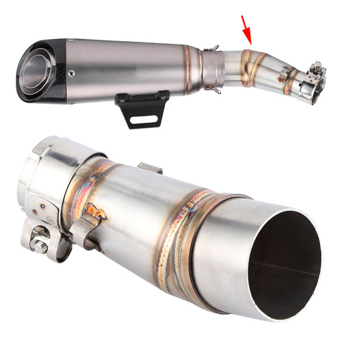 Adaptador Deslizante Para Motocicleta Con Tubo De Escape Cen