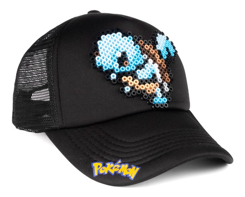 Gorra Pokémon - Squirtle - Pixel Art 3d Retro