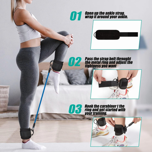 ** Ligas Bandas De Resistencia Kit For Ejercicio Glúteo
