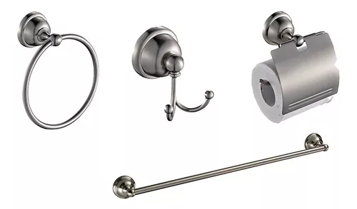 Accesorios para Baño de 4 piezas, Juego de baño completo MEER ACC-004