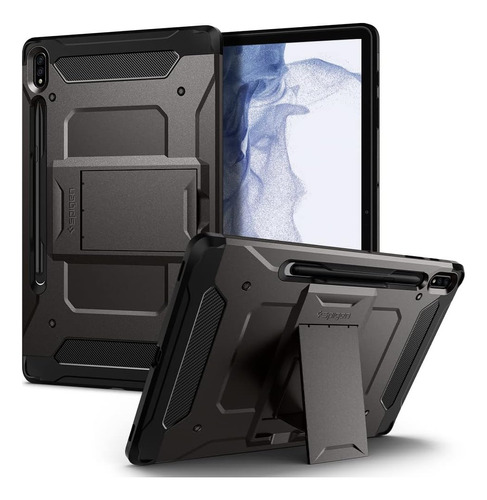 Funda Spigen Para Galaxy Tab S7/s8 Plus Tough Armor Pro