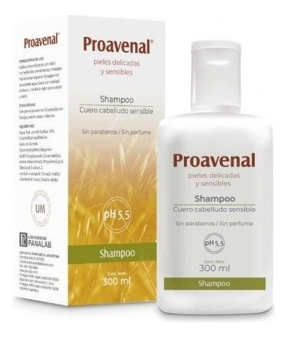 Shampoo Proavenal Hidratante Piel Sensible Delicada 300 Ml