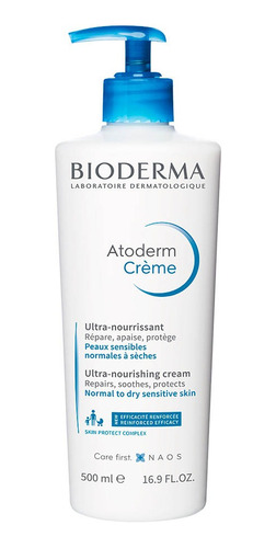 2 Pack Crema Corporal Pieles Atopicas Atoderm Bioderma 500