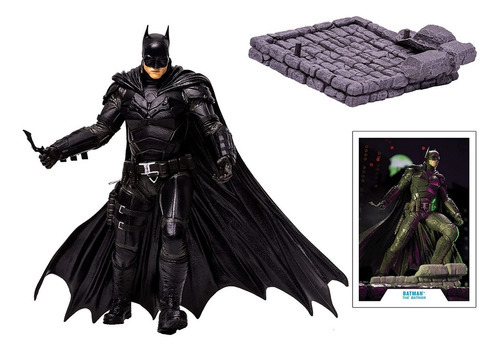 Dc Multiverse Estatua The Batman (2022) Mcfarlane (Reacondicionado)