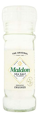 Salt, Sea Salt Grinder, 55 G, Refillable And Adjustable, Kos