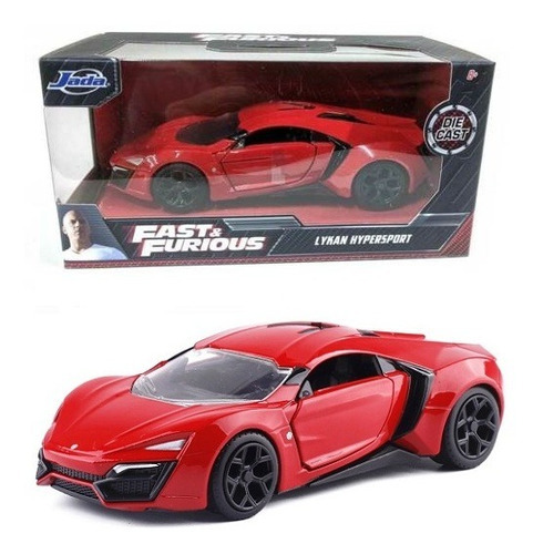 Miniatura metálica de Rápido y Furioso - 1/32 - Jada Cor Lykan Hypersport