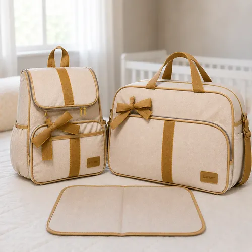 Kit Bolsa Maternidade Completo Com Mochila E Trocador Bebê