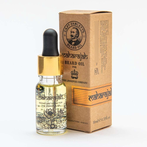 Captain Fawcett Maharajah - Aceite Para Barba (0.3 Fl Oz)