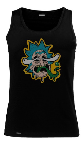 Camiseta Esqueleto Rick And Morty Serie Sbo