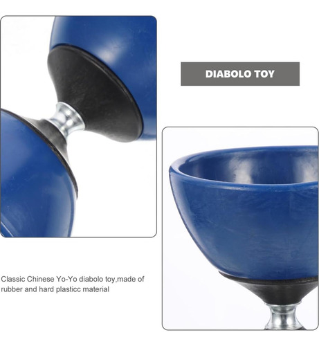 Diabolo Yo-yo Chino Ibasenice 12,5 Cm Para Malabares