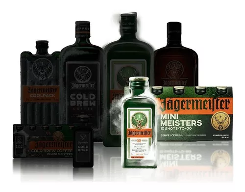 Jägermeister Likör, 60 x 20 ml : : Alimentación y bebidas