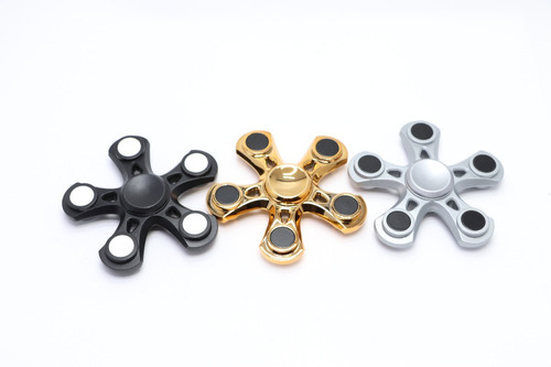 3pzas Fidget Spinner Diseño Pulpo Anti Estrés Relajación