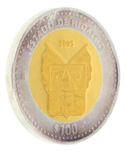 Moneda De 14k Oro Combinado Amarillo, 29.1 Gramos