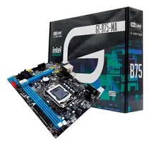 Comprar Placa Mãe B75 Goline B75 Gl-b75-ma Soquete 1155 2xddr3 u002F Vga Cor Preto