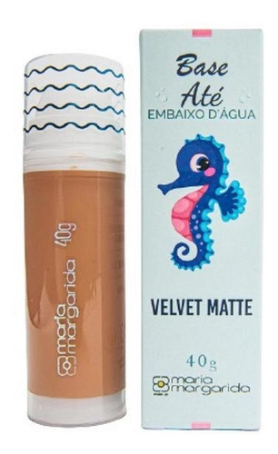 Base Líquida Velvet Matte Maria Margarida Cor 07 Bege Médio