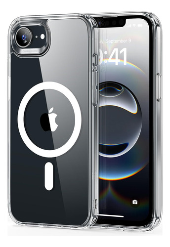 Funda De Teléfono Esr Para iPhone 16e Con Magsafe Transparente A Prueba De Golpes