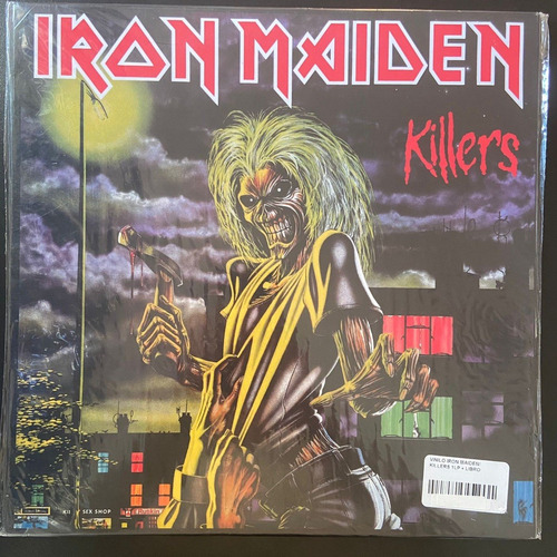 Vinilo Y Libro Iron Maiden  Killers Che Discos