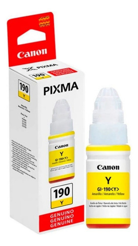 Tinta Amarillo Canon Original Para Sist Continuo G2100/g3100