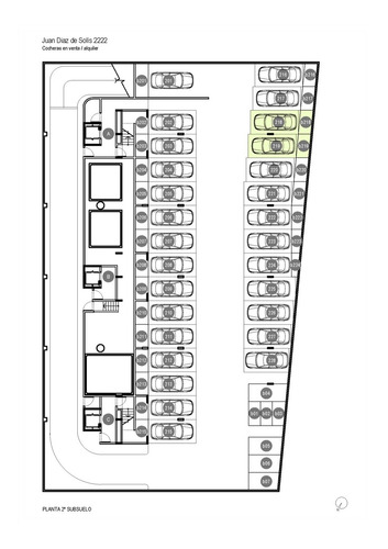 Imagen 6 de 6 de Venta De Cochera Con Baulera En 2º Ss En Edificio A Estrenar