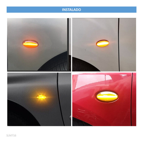 Par Cuartos Led Secuencial Ref Oem: 632574