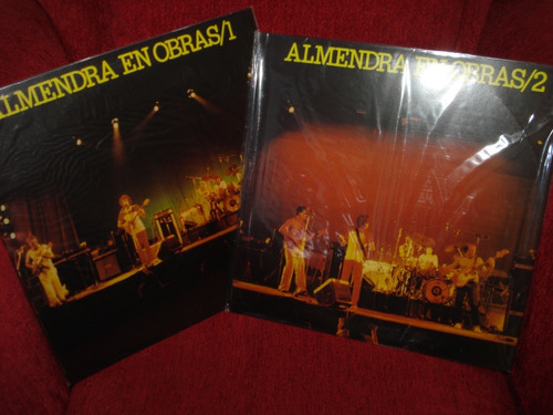 Vinilo Almendra / En Obras Volumen 1 Y 2 (nuevo Sellad) 2 Lp