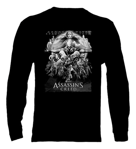 Polera Manga Larga Assassin's Creed - Ver 03 - Vale Gamess