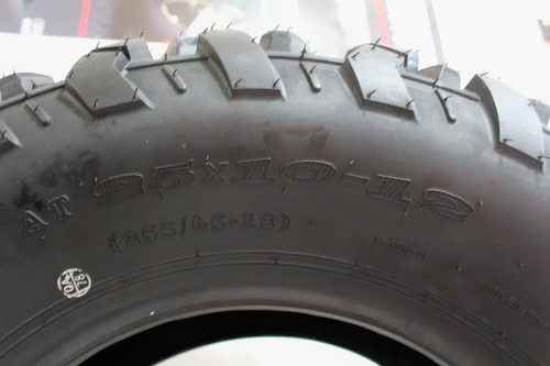 2 Llantas Yuanxing 25x10-12 Yx-p332 ( Big Horn) 6pr Tubeless