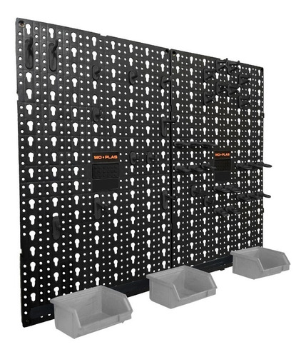 Herramientas Tablero 40 Soportes 3 Organizadores 60 X 50  