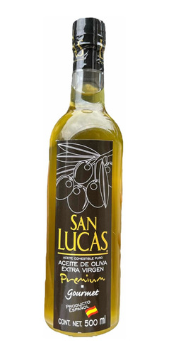 Aceite De Oliva Extra Virgen Premium 500ml San Lucas