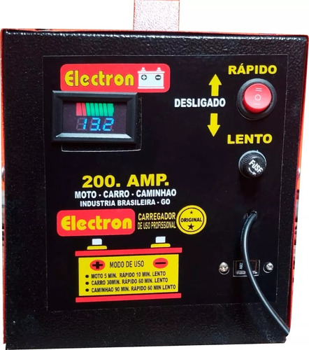 Fonte Automotiva Carregador De Bateria 150 Amp Chupa Cabra