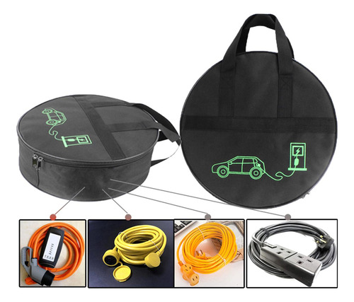 Bolsa De Almacenamiento De Cables Ev Resistente Al Agua,