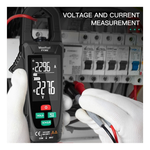 . Pinzas Inteligentes Lazhu Mastfuyi Fy382 True Rms 9999