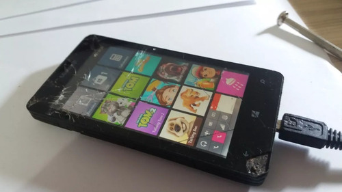 Celular Microsoft Lumia 435 Dual Chip Rm-1068 Com Defeito