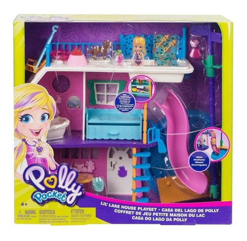 Polly Pocket Casa Del Lago Original Mattel