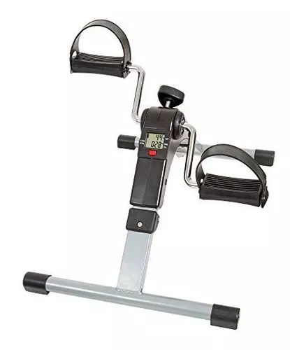 Wakeman Fitness - Ejercitador de pedales y bicicleta debajo del escritorio,  equipo de terapia física en casa y máquina de ejercicios para brazos y
