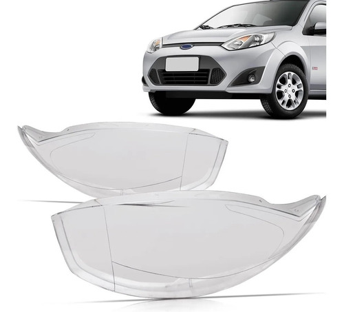 Juego Lentes Acrilico Optica P/ Ford Fiesta One 2012 2013