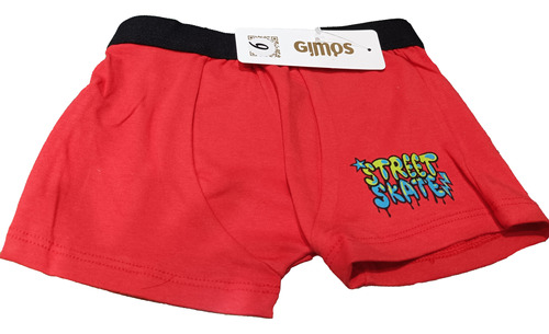 Pack X 3 Boxer Gimos Algodón Niño - Nene Algodón Y Lycra 