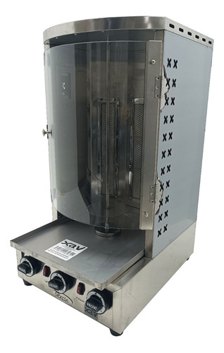 Maquina Asadora Shawarma Industrial Gas 6w Roccia 9750 Xavi