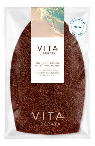 Vita Liberata Manopla Bronceadora De Terciopelo De Doble Car