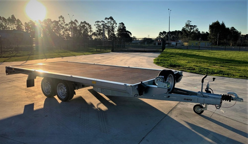 Imagen 7 de 14 de Trailer Temared Carplataform C/frenos 4.50 Mts 2700 Kg