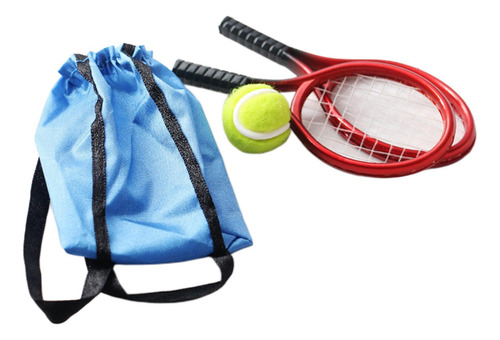 5 :12 Miniaturas Deportes Raqueta De Tenis Y Diy Modelo De